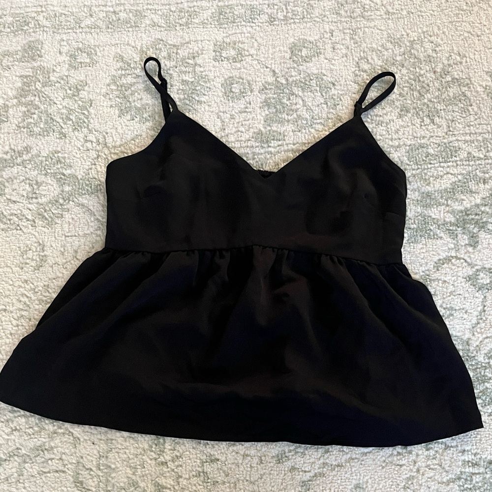 Elegant Black Women's Babydoll Camisole